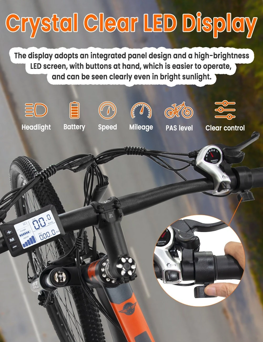 GUNAI GN29 Electric Bike 29*2.1in Tire 48V 750W Motor 50km/h Max Speed 15Ah Battery 90km Max Range Dual Disc Brakes